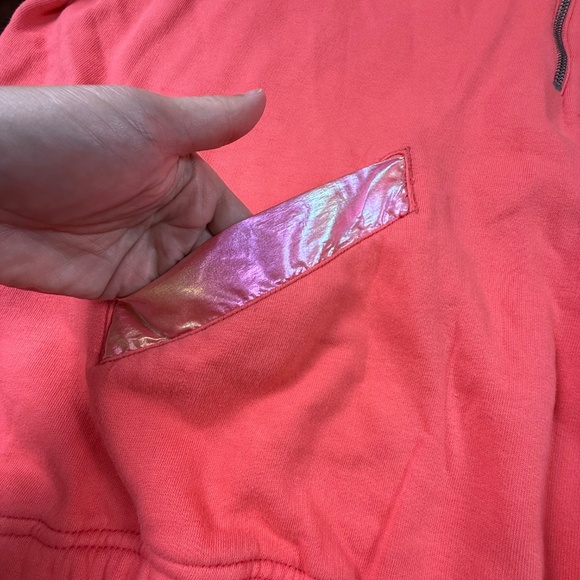 FP Movement by Free People Away We Go Half Zip Pink/Iridescent, Sz L NWT - Picture 16 of 16